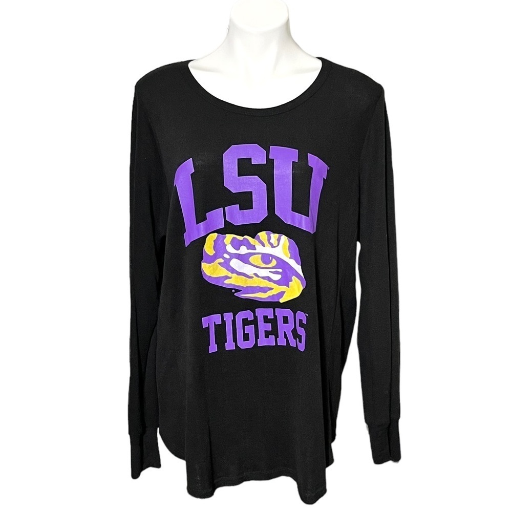 Recycled Karma LSU Pullover Size 1X Black